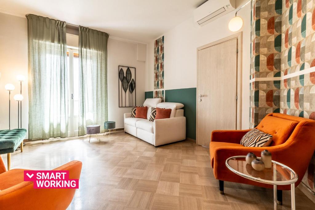 Colorful apartment in Riva di Reno by Wonderful Italy