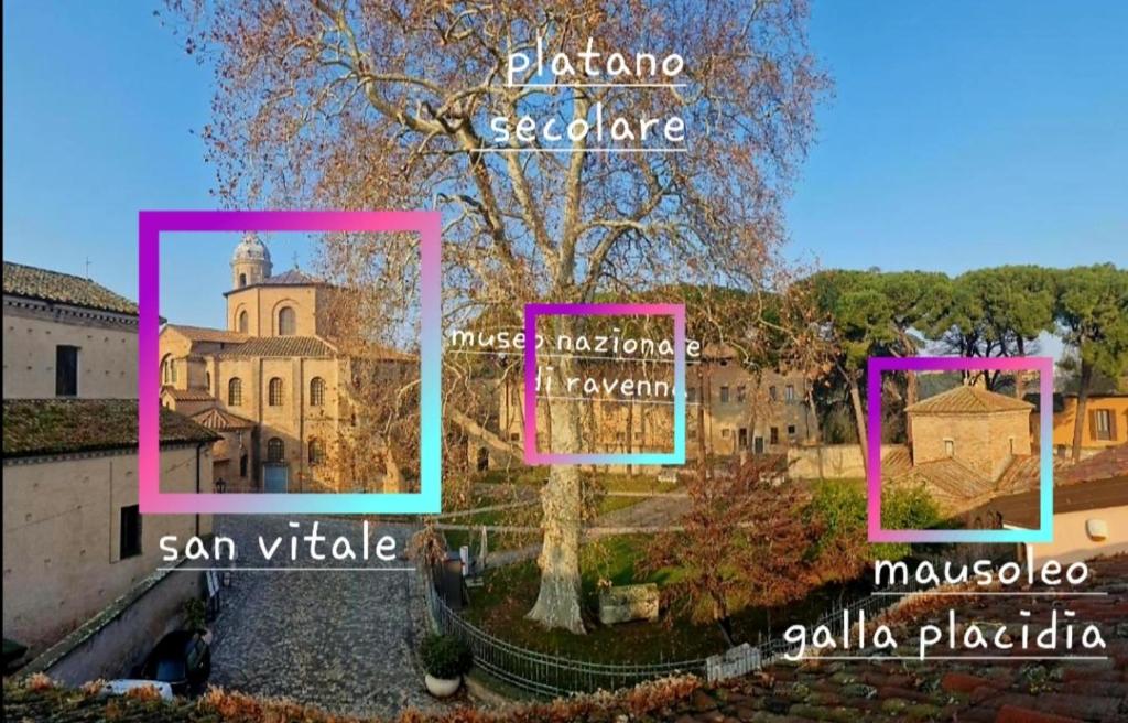 DOMUS GALLA PLACIDIA - superlative view - 50 meters from UNESCO heritage sites - San Vitale - Galla Placidia