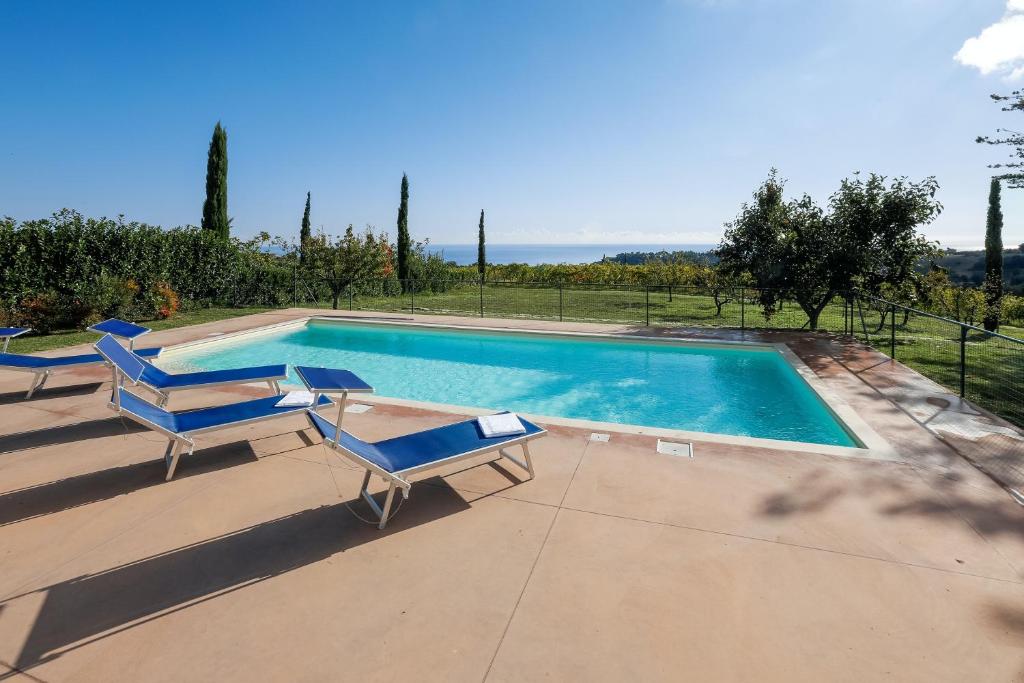 Villa with Sea View Cupra Marittima Private Pool